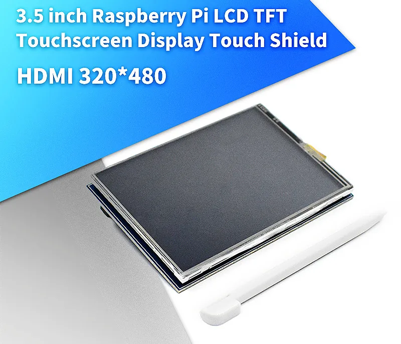 Новый 3,5-дюймовый Raspberry Pi LCD TFT Сенсорный экран С Сенсорным экраном, Модуль Raspberry pi LCD Сенсорный Экран + Стилус Бесплатная Доставка