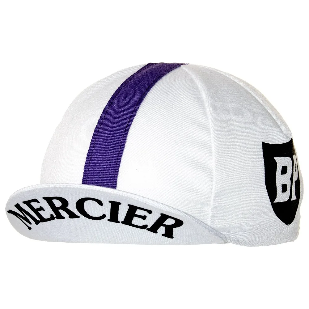 Велосипедные кепки в стиле ретро MERCIER, белая велосипедная шляпа Gorra Ciclismo