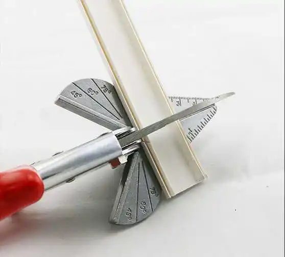 Многоугольный резак для обрезки труб из ПВХ, резак под углом от 45 до 120 градусов, ножницы для резки