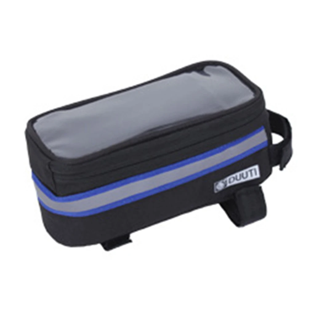 Сумка для хранения телефона на горном велосипеде, дорожная велосипедная сумка из ТПУ с прозрачной крышкой и сенсорным экраном, Велосипедная седельная сумка