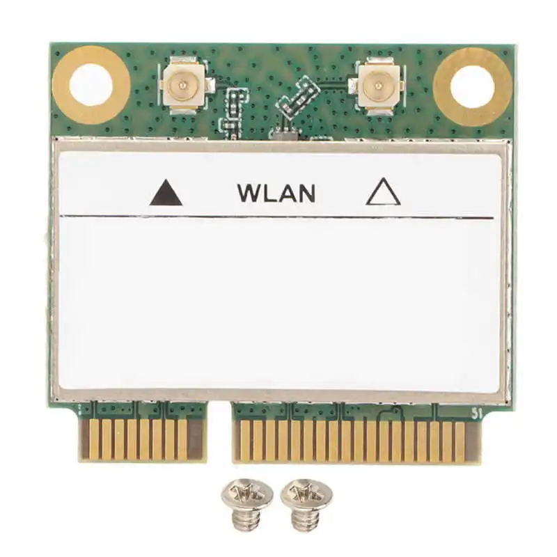 Мини-сетевая карта PCIe 433 Мбит / с 2,4 ГГц 5 ГГц двухдиапазонная сетевая карта Wi-Fi Plug and Play для Win10 для Win11