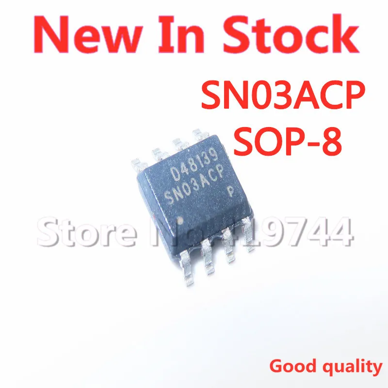 5 шт./ЛОТ SN03ACP SOP8 светодиодный чип управления питанием SOP-8 В наличии новая оригинальная микросхема