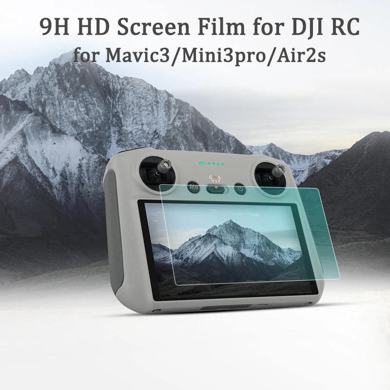 Пленка из закаленного стекла для DJI RC Screen Protector Защитная пленка 9H HD для DJI Mavic 3/Air2S/Mini Pro Аксессуары для дронов